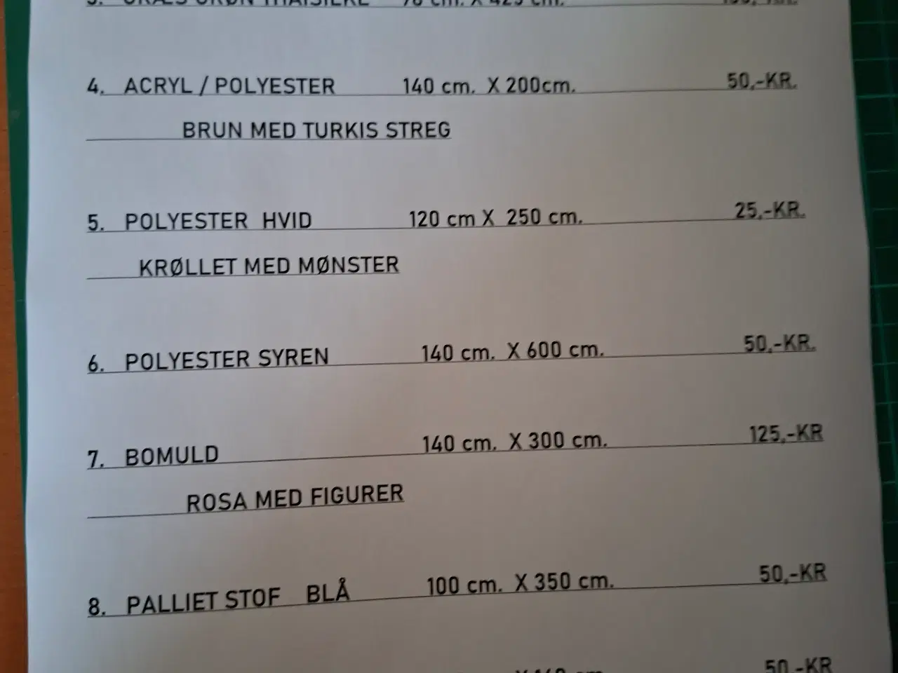 Billede 3 - Diverse metervarer sælges