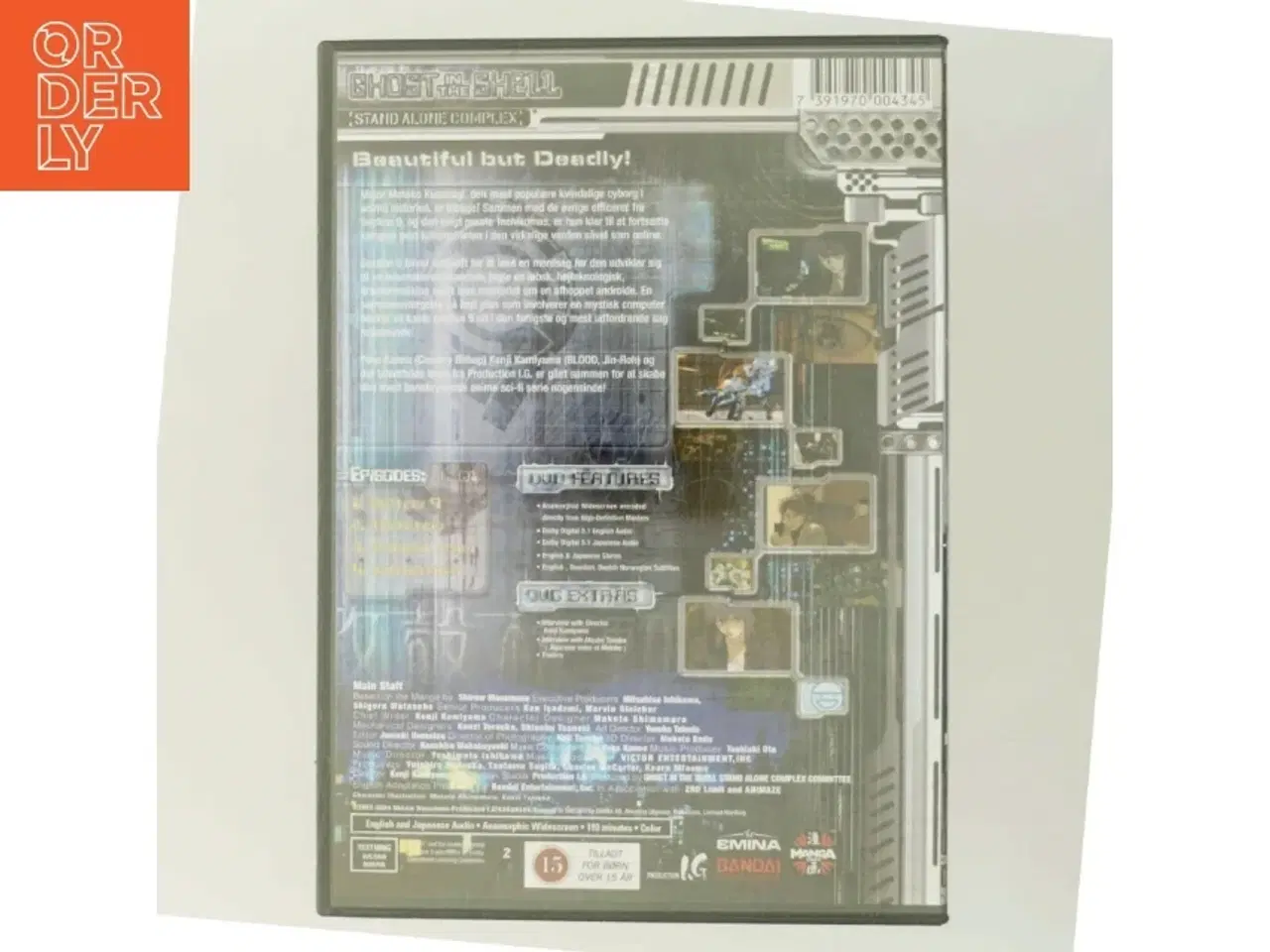 Billede 3 - Ghost in the Shell: Stand Alone Complex med Atsuko Tanaka (DVD)