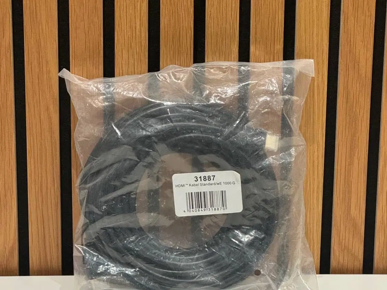 Billede 1 - HDMI kabel (31887 - HDMI Kabel standard w/E 1000g)