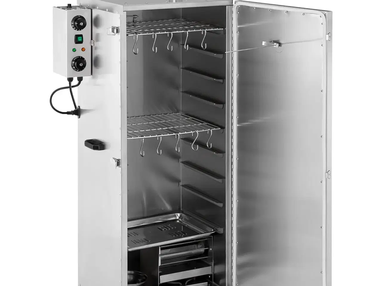 Billede 7 - Stor Røgeovn i Rustfrit Stål 147 Liter