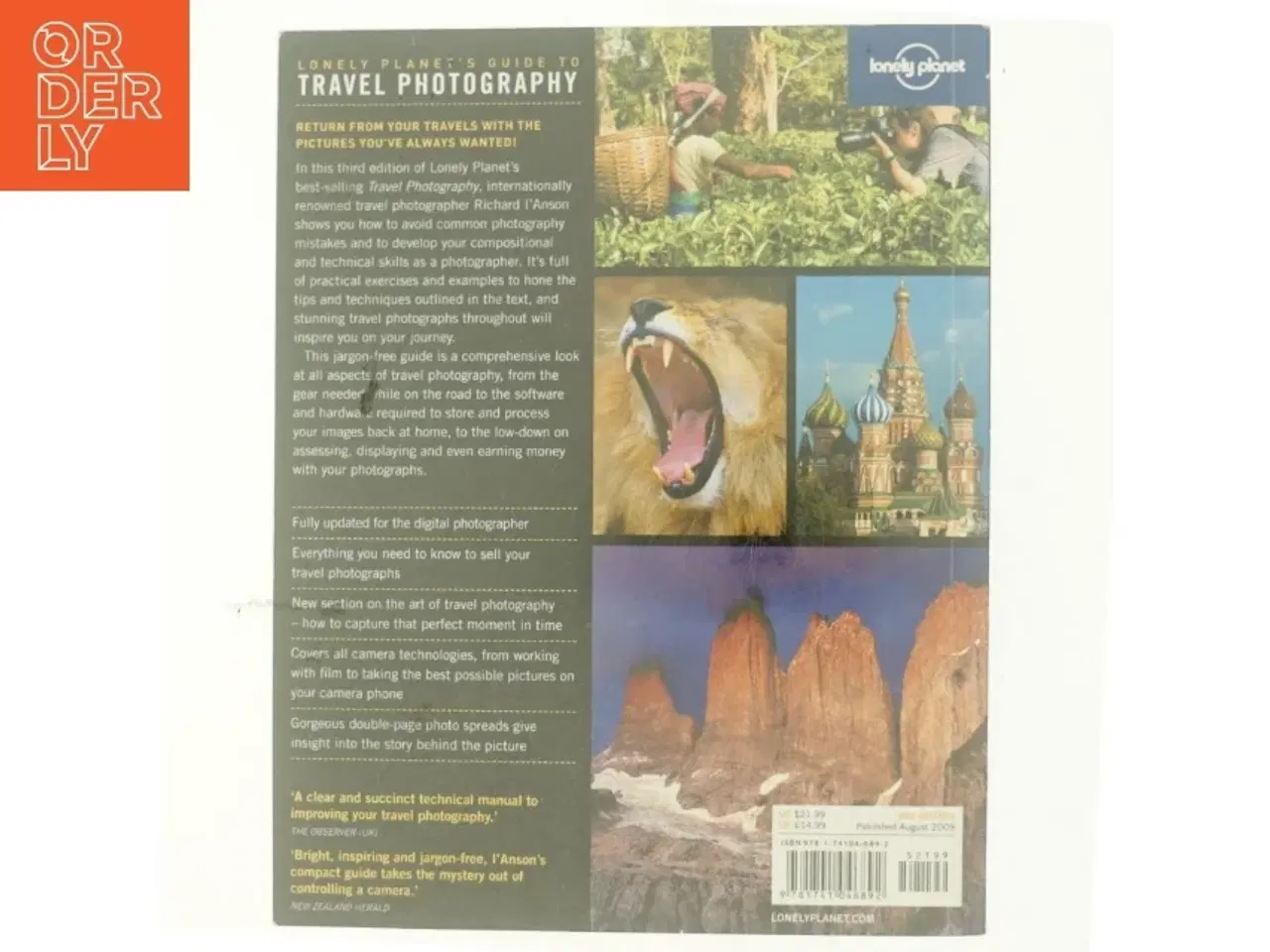 Billede 3 - Lonely Planet&#39;s Guide to Travel Photography af Richard I&#39;Anson (Bog)
