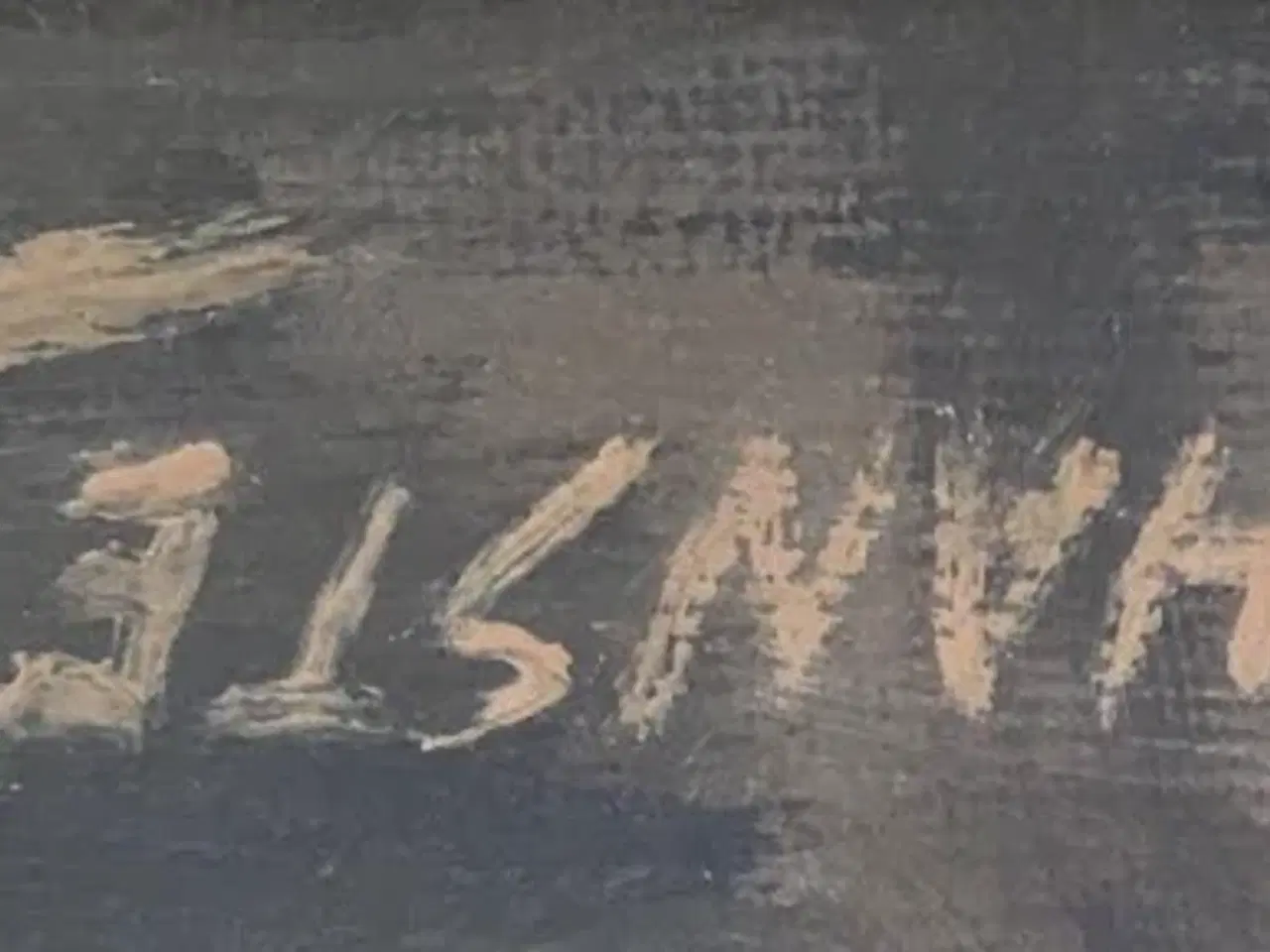 Billede 1 - Oliemaleri af K. Hansted – 49×38 cm