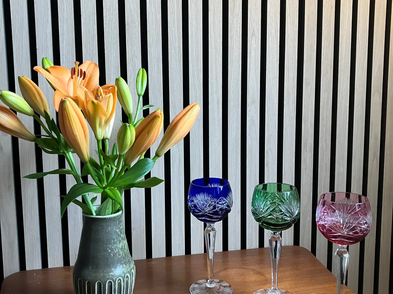 Billede 1 - Bøhmiske hvidvinsglas