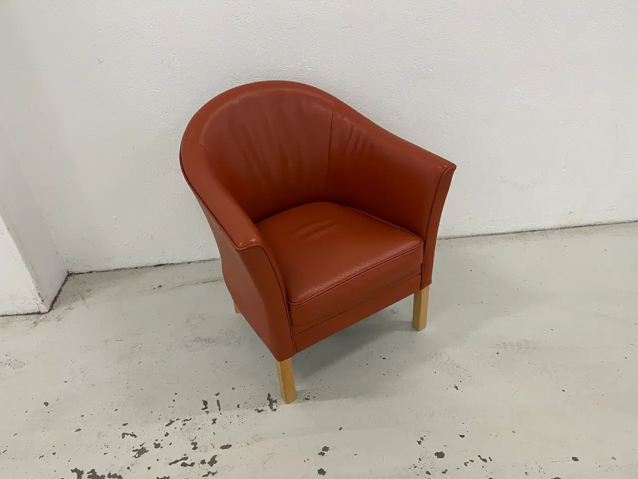 Billede 2 - Mogens Hansen MH80 med Gefion læder cognac.