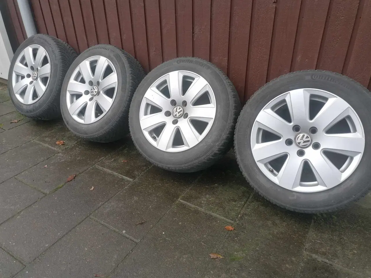 Billede 2 - Vw fælge 5x112 m. Helårsdæk