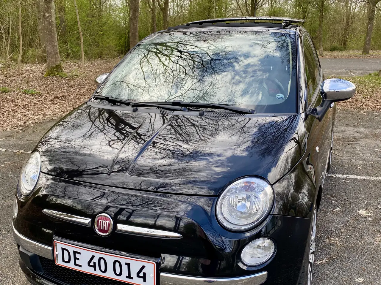 Billede 2 - Særdeles velholdt Fiat 500 Black Fire 1,2 69 HK
