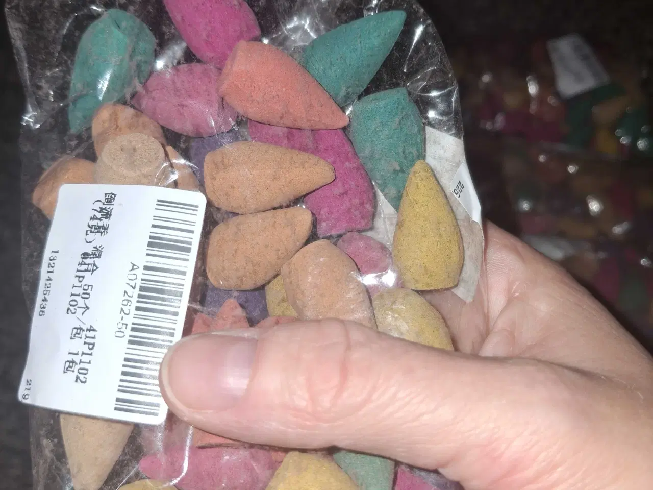 Billede 4 - Backflow røgelses cones - ass.dufte - ca 395 stk