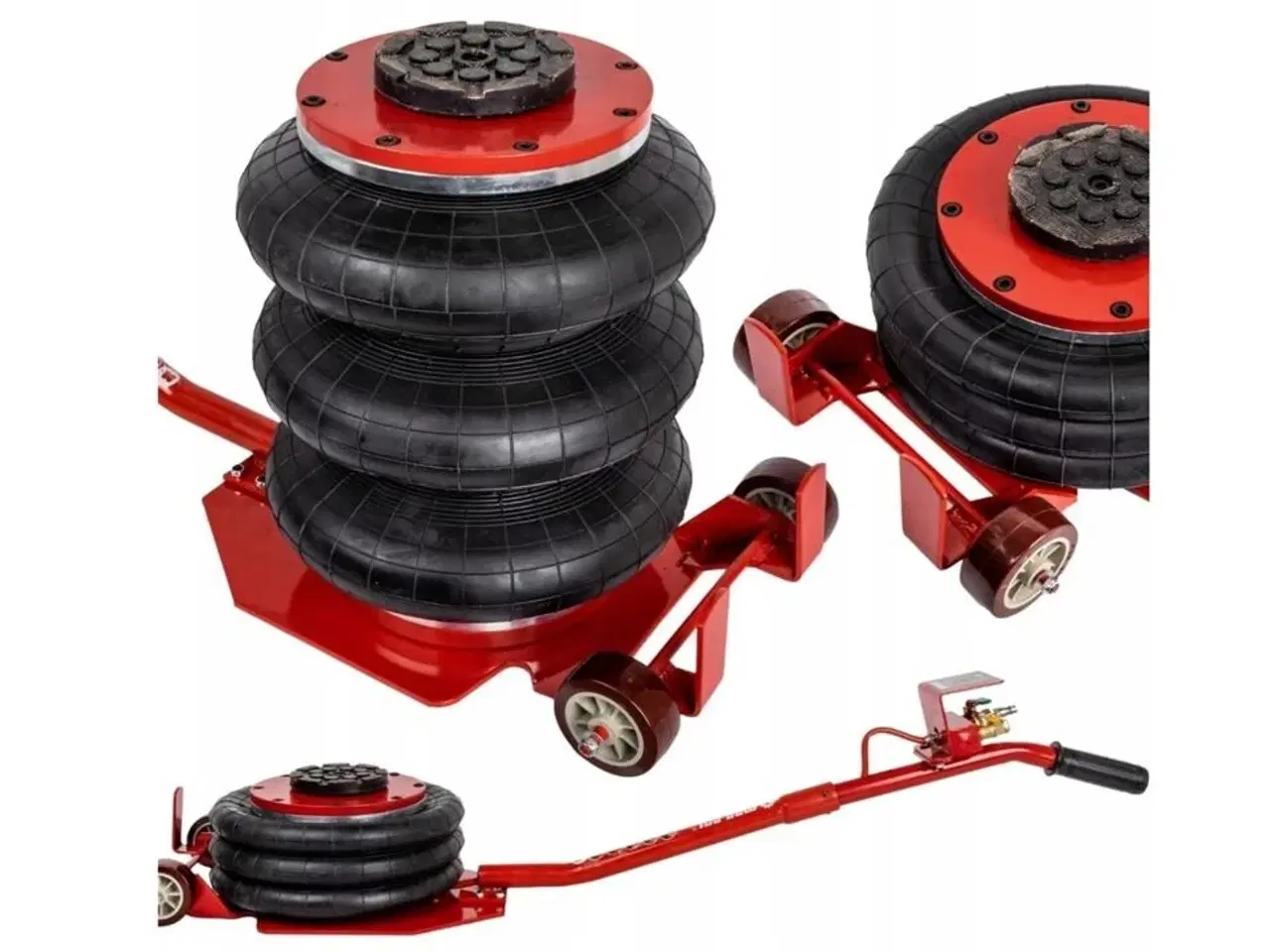 Billede 1 - Trykluft donkraft. Max. Løfteevne 4 ton.