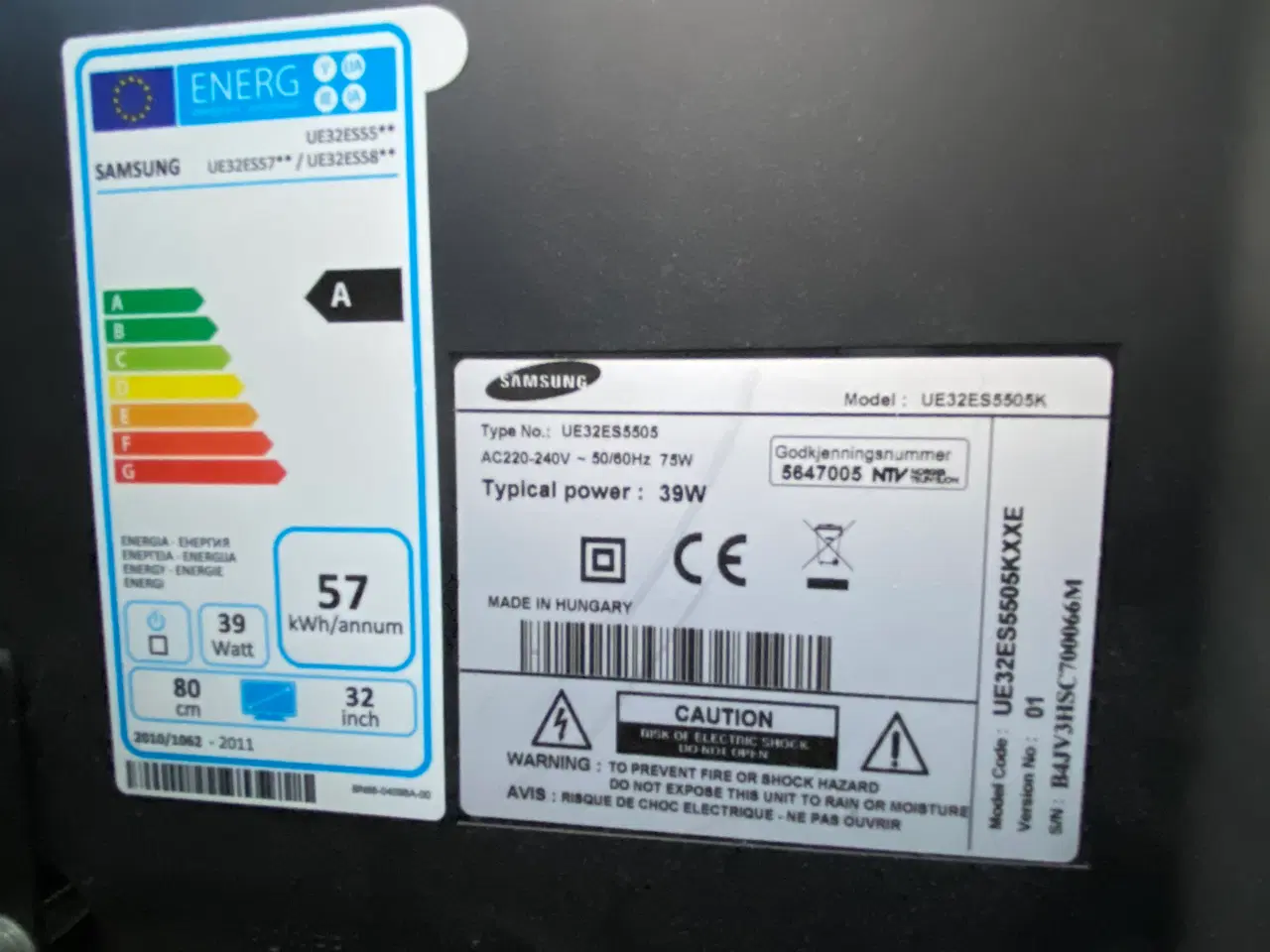 Billede 3 - Digital TV Samsung 32 tommer 