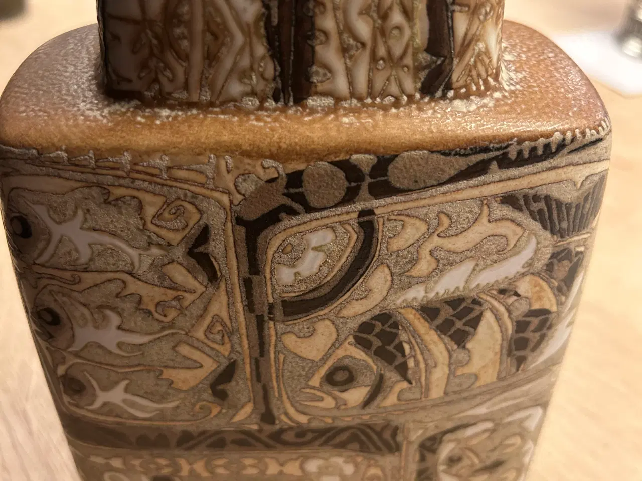 Billede 1 - Bacca fajance vase Royal Copenhagen