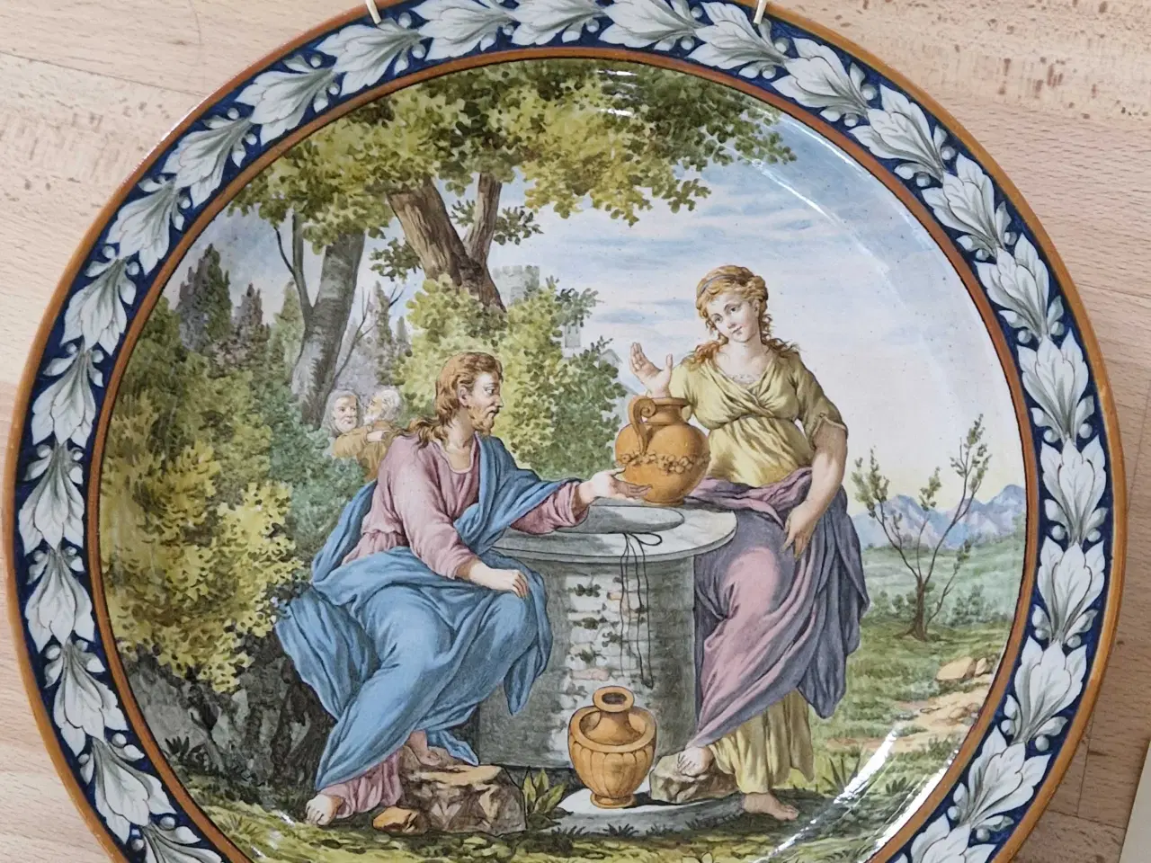 Billede 2 - Stort flot italiensk Ginori fad 