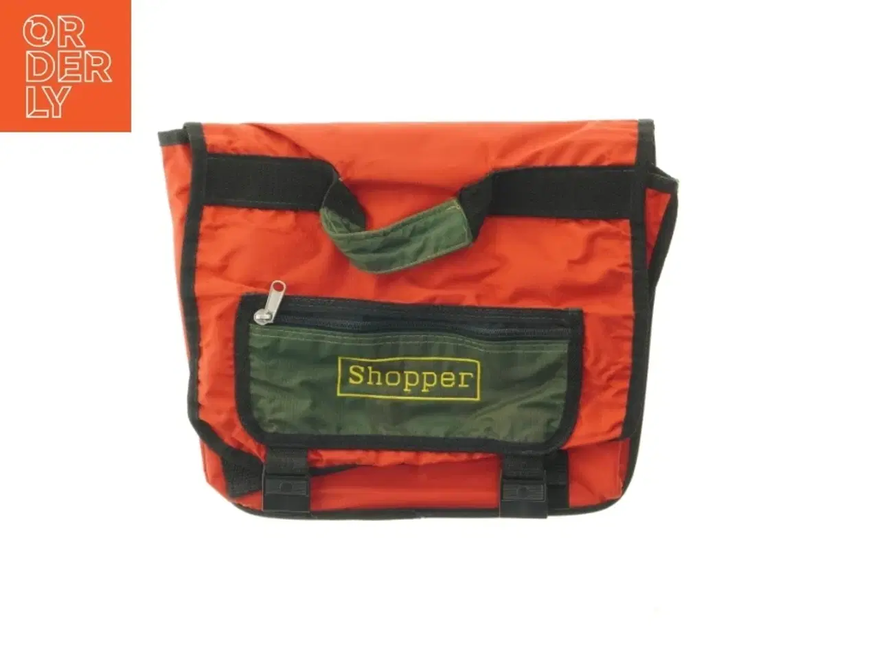 Billede 3 - Cykeltaske med flap fra Shopper (str. 29x35 cm)