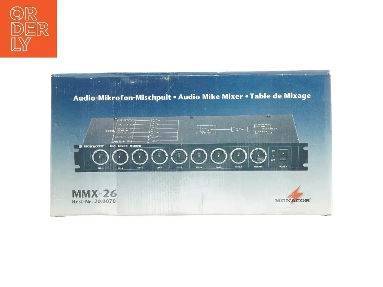 Billede 5 - Monacor Mikrofonmikser MMX-26 fra Monacor (str. 33x14 cm)