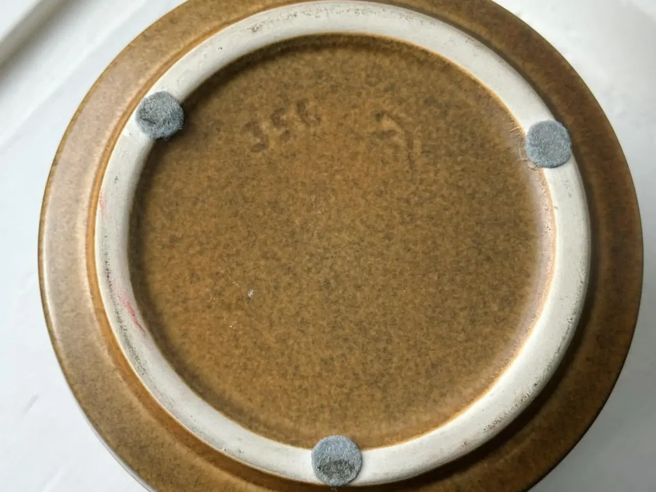 Billede 7 - Keramikkrukke m harepelsglasur