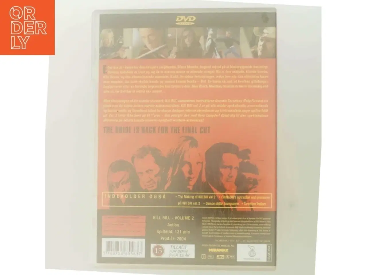 Billede 3 - Kill Bill - Vol. 2 med Uma Thurman (DVD)