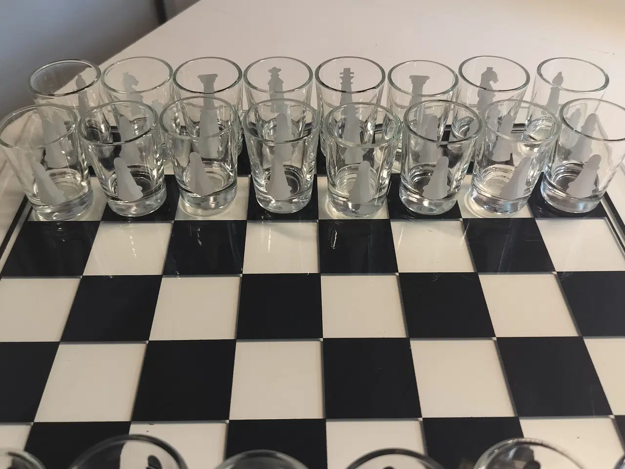 Billede 2 - Skak drikkespil i glas