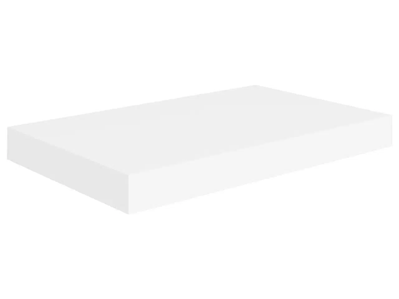 Billede 5 - Væghylder 4 stk. 40x23x3,8 cm MDF hvid