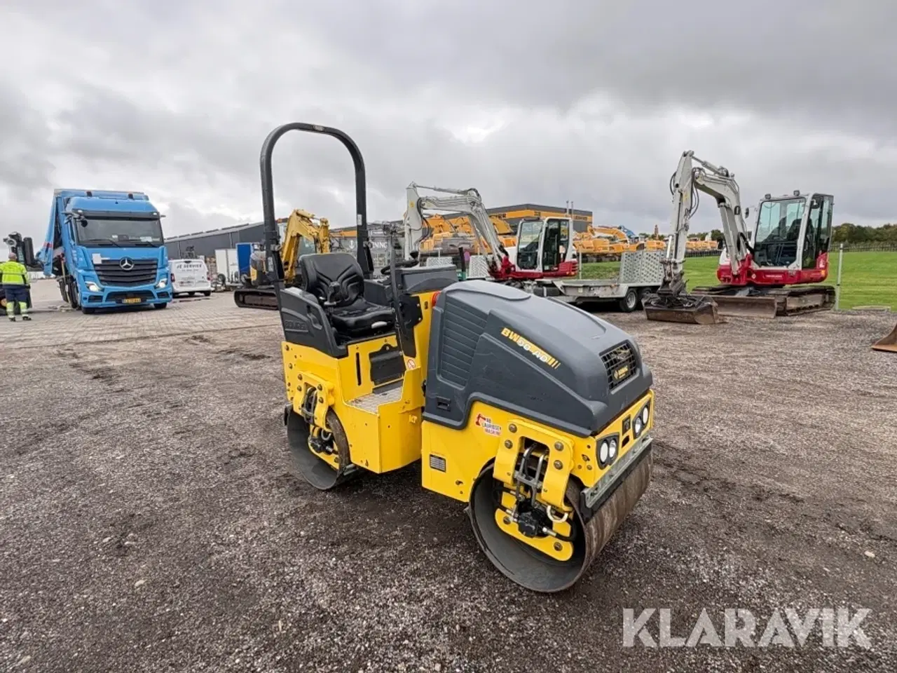 Billede 2 - Vejtromle Bomag BW 90 AD-5