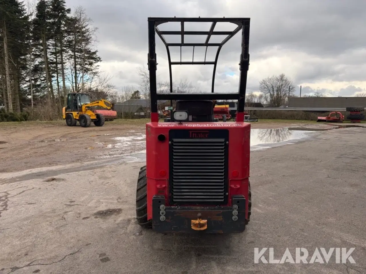 Billede 5 - Minilæsser Thaler Leder kL 351/TA med udskud og tilbehør