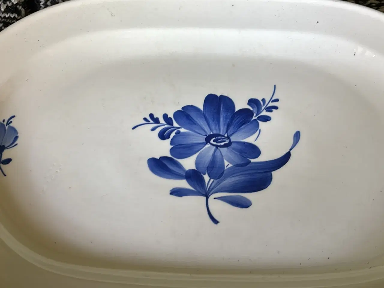 Billede 1 - Blå blomst kopi af Kongelig Pocelænstel