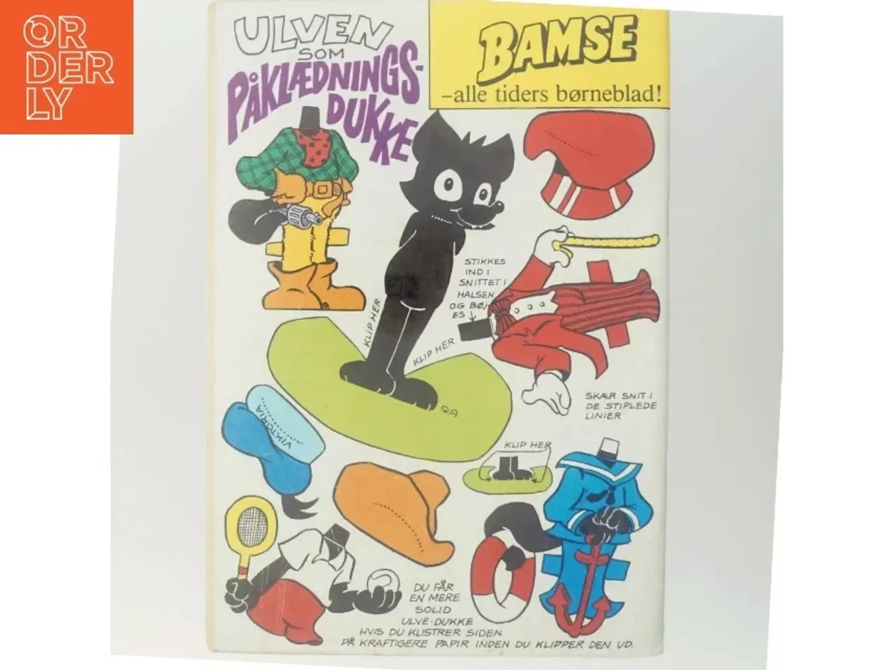 Billede 3 - Bamse Børneblad med klistermærke