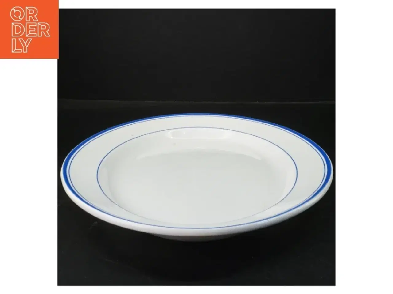 Billede 2 - Porcelænsfad med blå kant fra Villeroy & Boch (str. Ja)