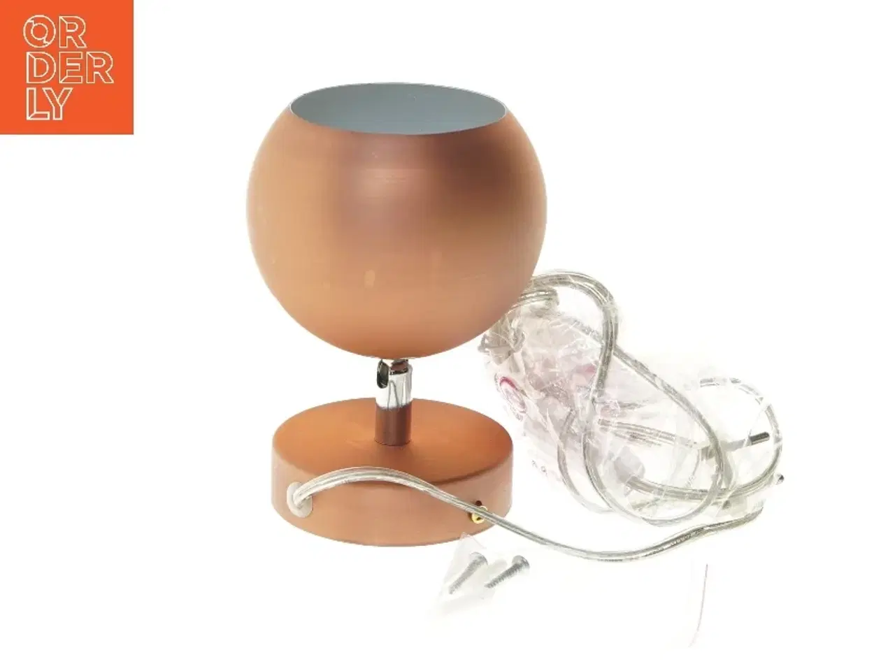 Billede 3 - Væglampe kobberfarvet fra Just Light (str. Ø 11 cm)