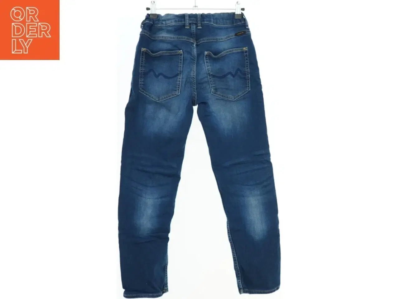 Billede 2 - Jeans med elastik og snøre fra H&M (str. 152)