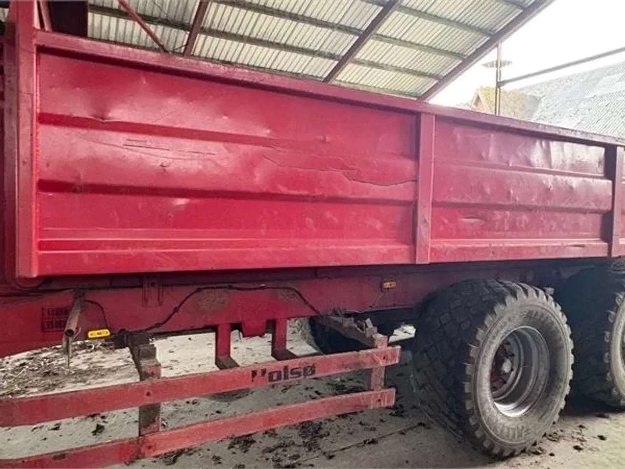 Billede 1 - Holsø kroghejsevogn Kroghejs 18t - 5.5 -6 mtr.