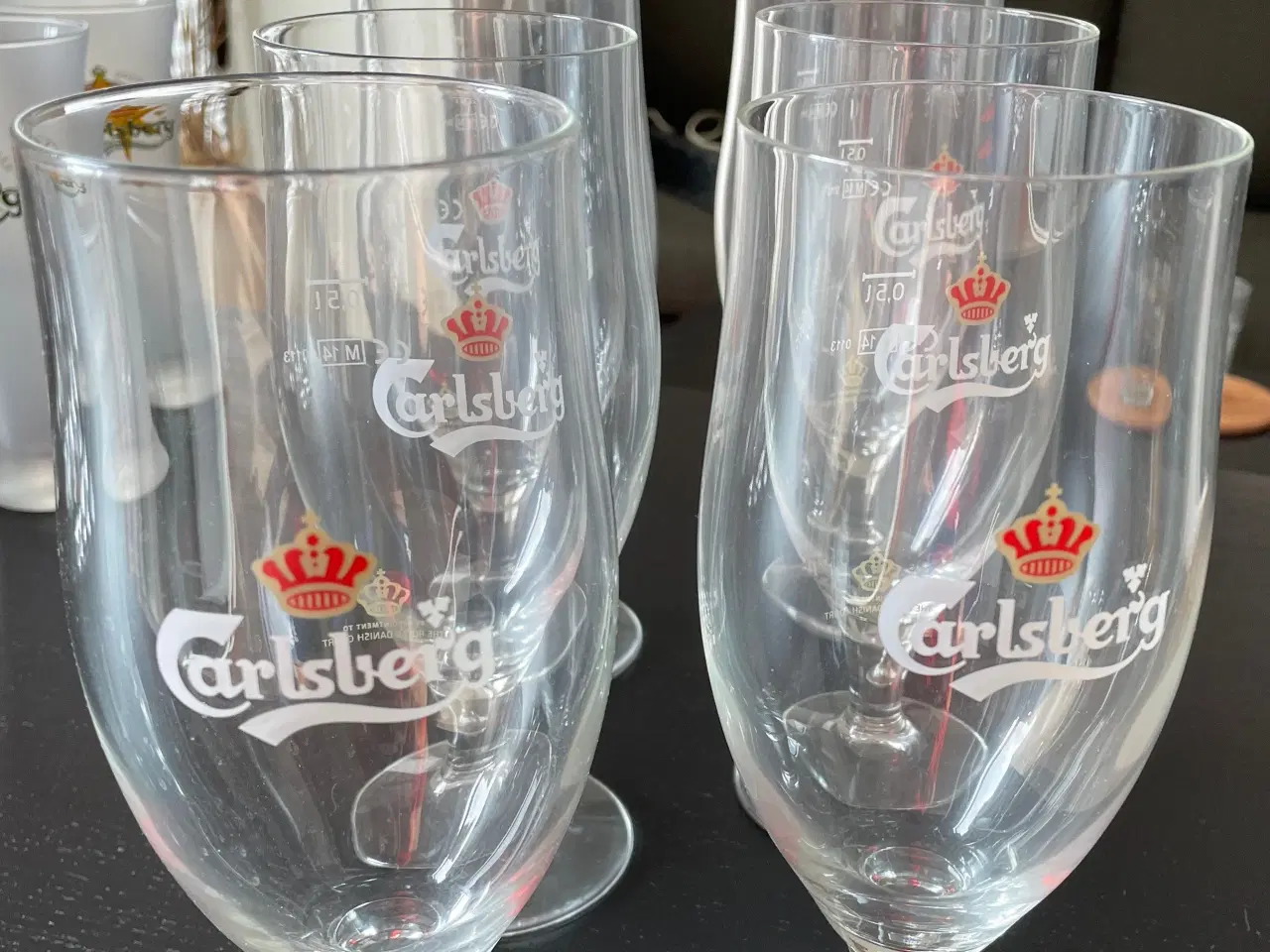 Billede 6 - 24 stk. Carlsberg fadølsglas / øl glas