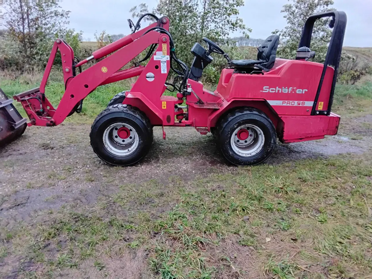 Billede 1 - Schäffer Pro58 inkl. Skovl, klokken og pallegafler