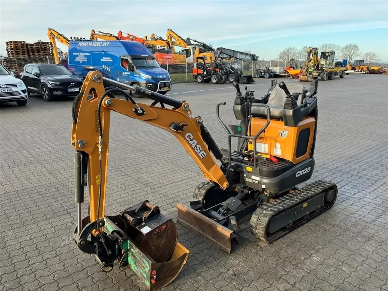 Billede 4 - Case CX12D compactilt + 2 skovle