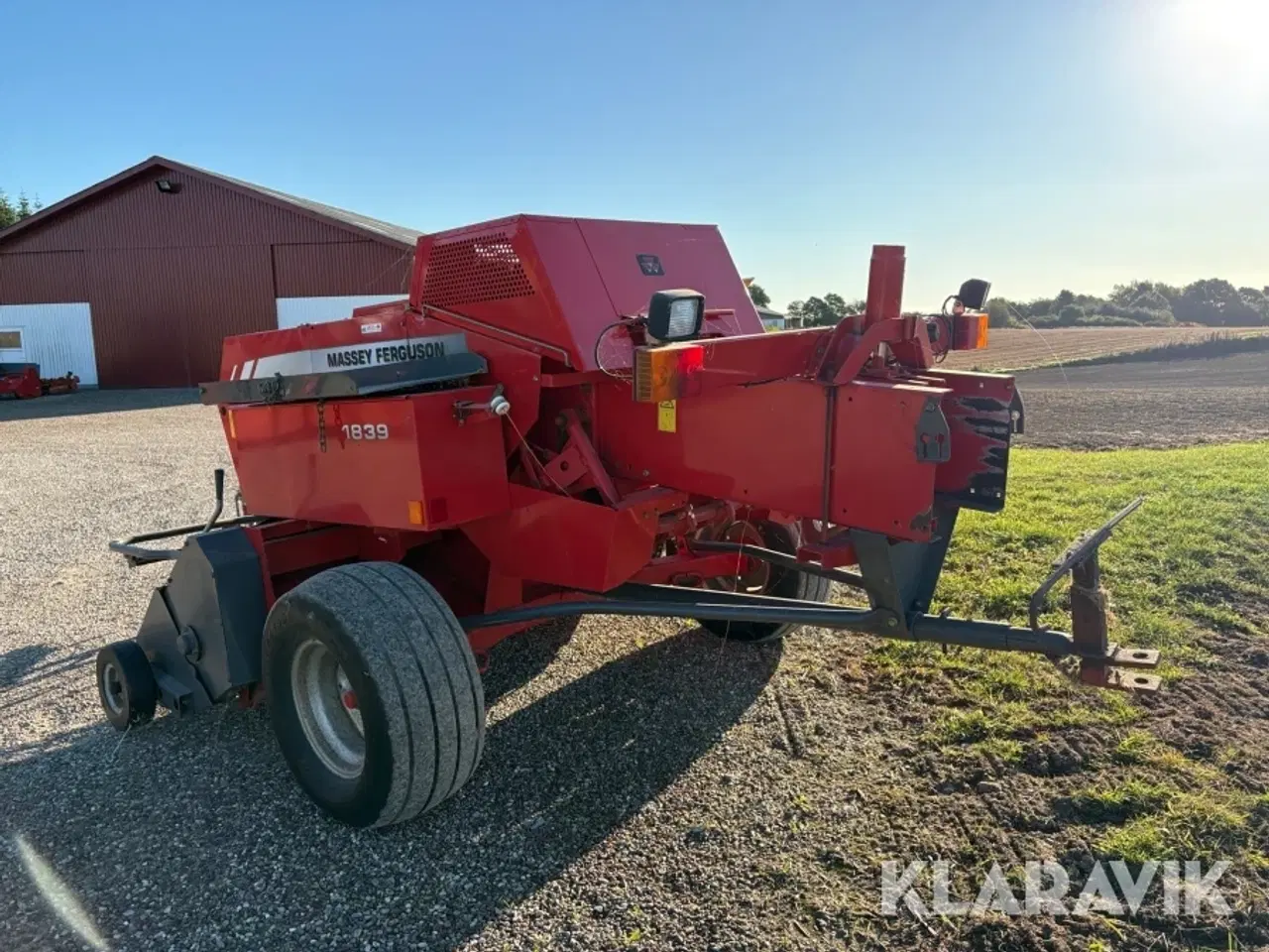 Billede 3 - Ballepresser Massey Ferguson 1839