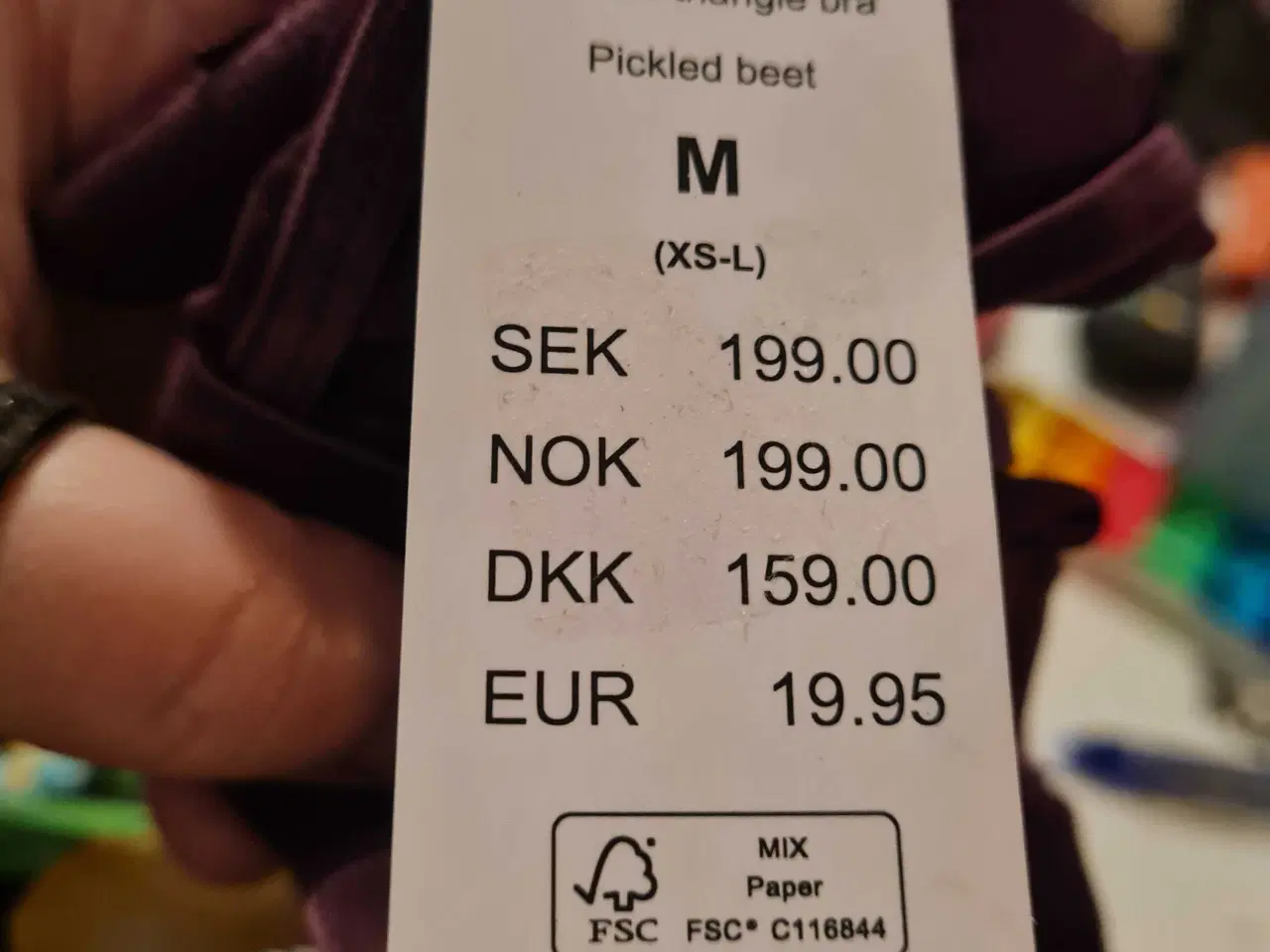 Billede 8 - Ny bh fra Gina Trikot Lingeri str M