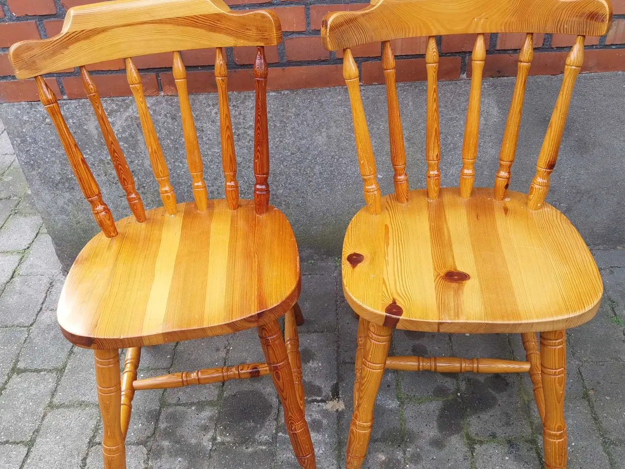 Billede 2 - 2 stk spisebordsstole 