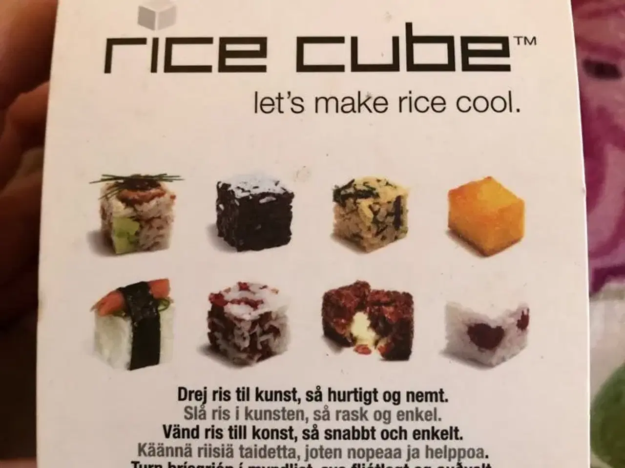 Billede 1 - Helt Ny Rice Cube