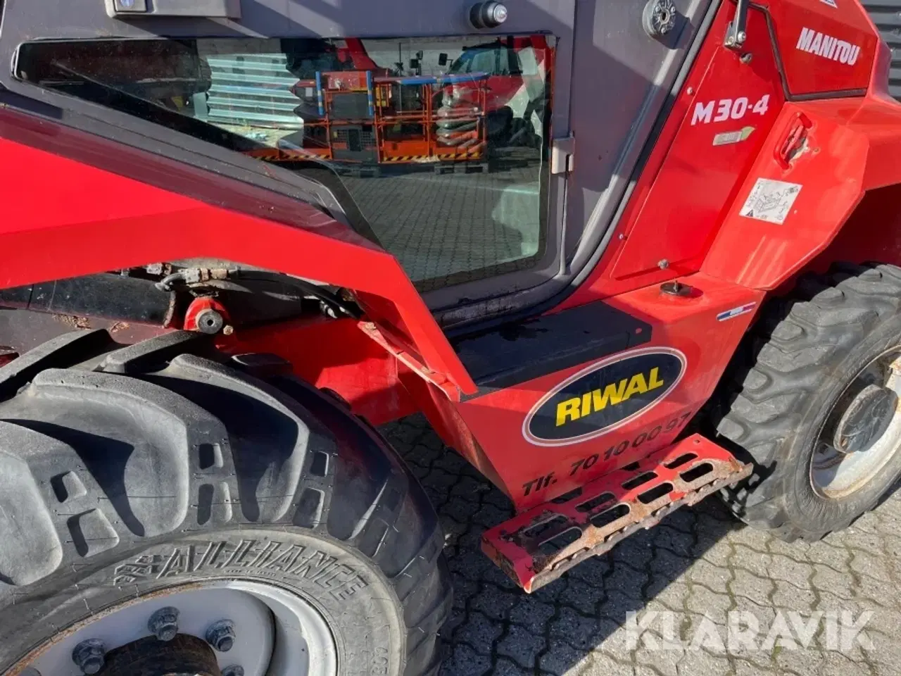 Billede 9 - Diesel Truck Manitou M30-4 4x4