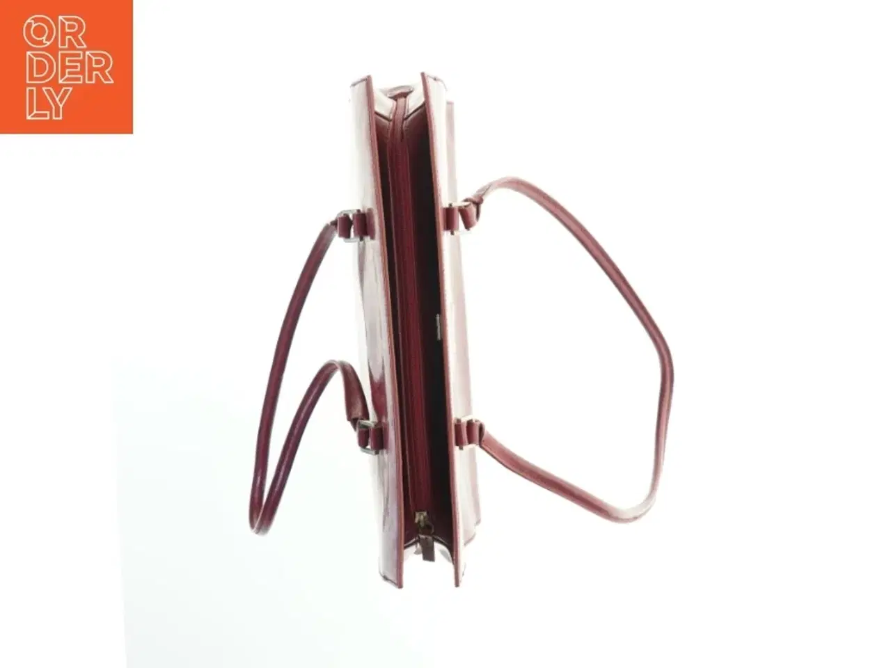 Billede 3 - Rød taske fra Lloyd (str. H 28, B 35, D 8 cm)