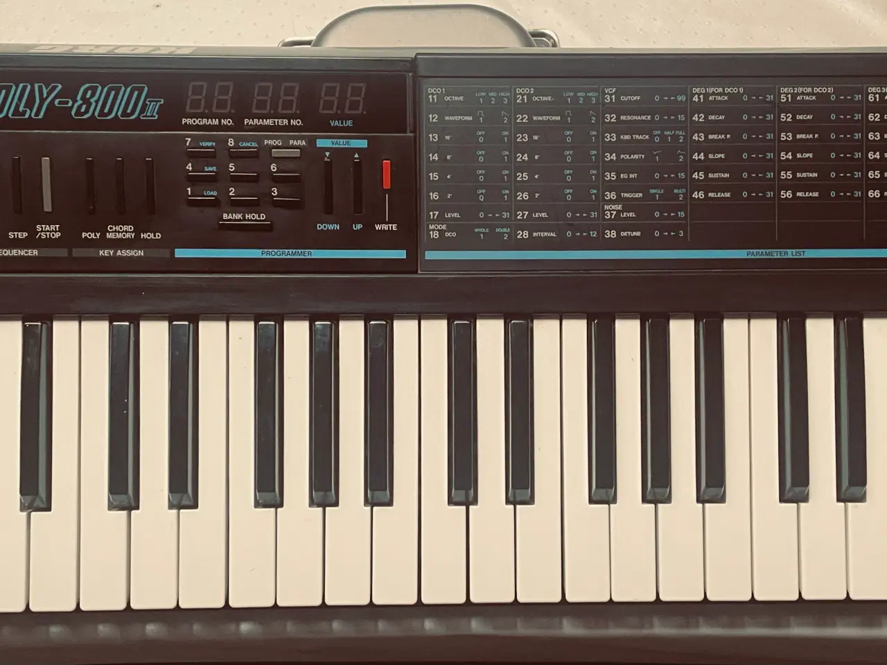 Billede 1 - KORG Poly-800 mkII. Synthesizer