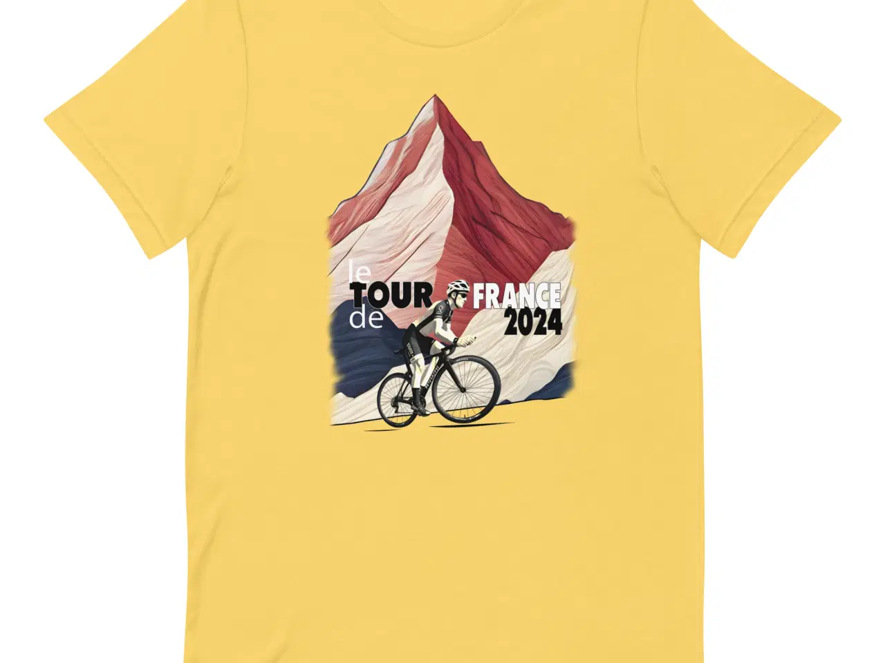 Billede 8 - LeTour de France 2024 Gul t-shirt sports cykling 