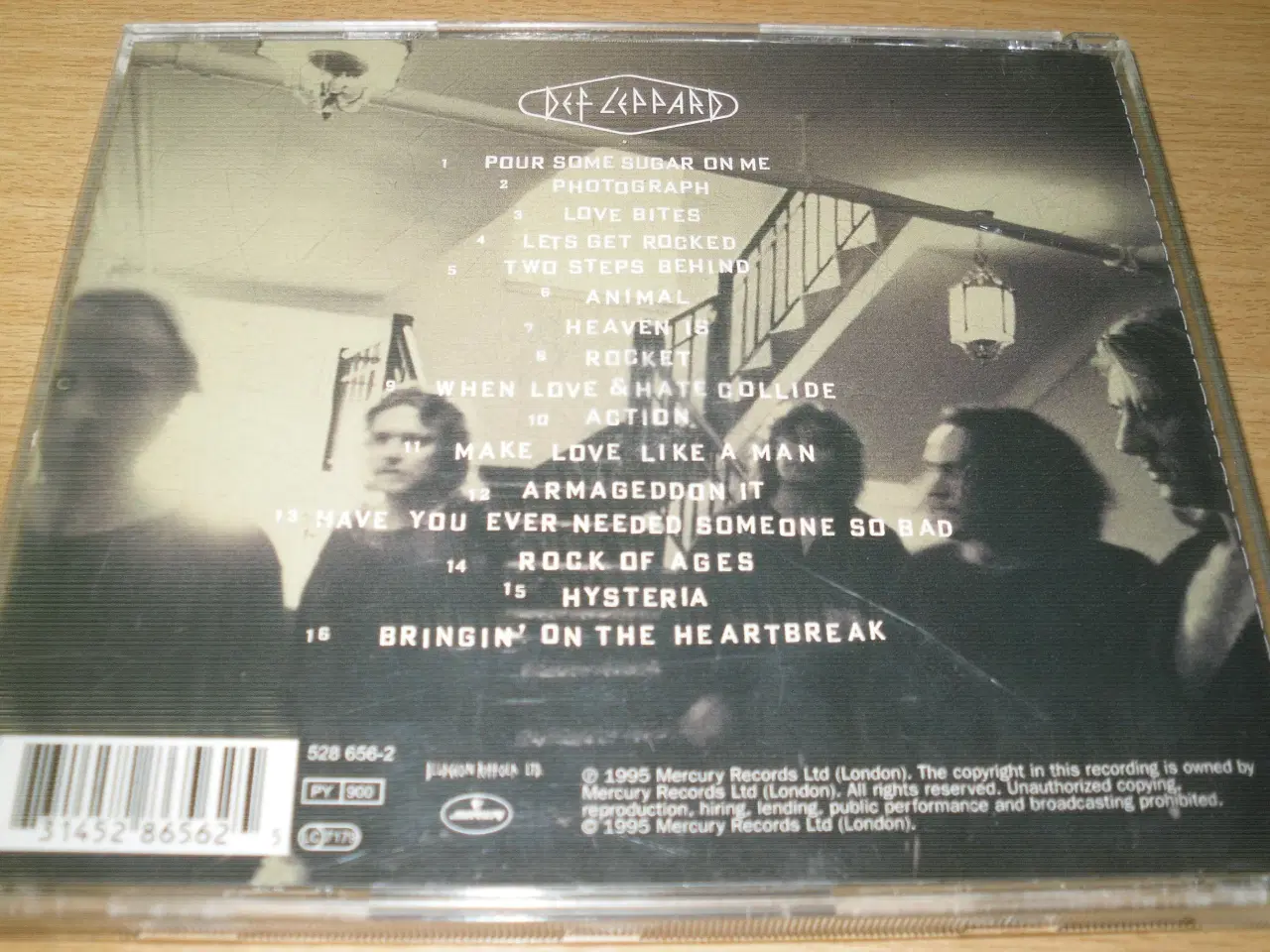 Billede 3 - DEF LEPPARD; Greatest Hits; VAULT; 1995.