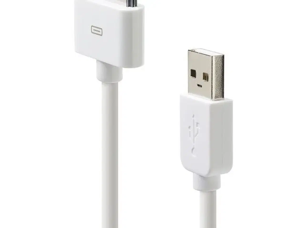 Billede 1 - iPhone til USB ladekabel
