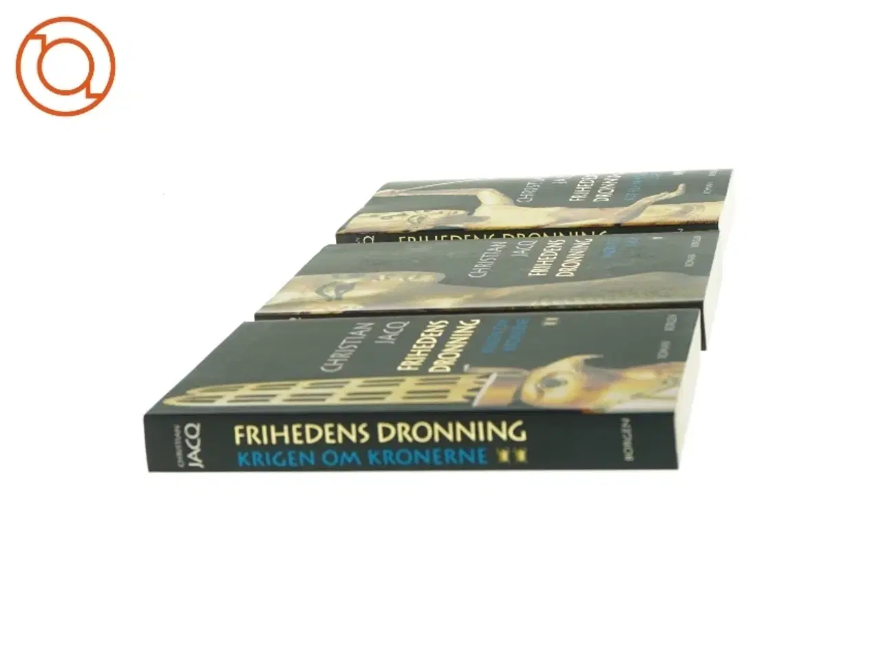 Billede 3 - Romaner Frihedens dronning 3 stk.  fra Bog