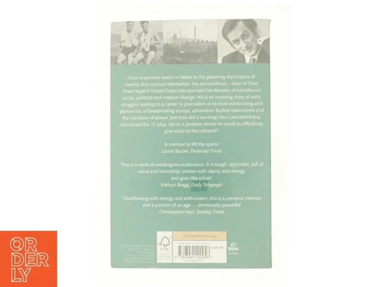 Billede 3 - My Paper Chase af Harold Evans (Bog)
