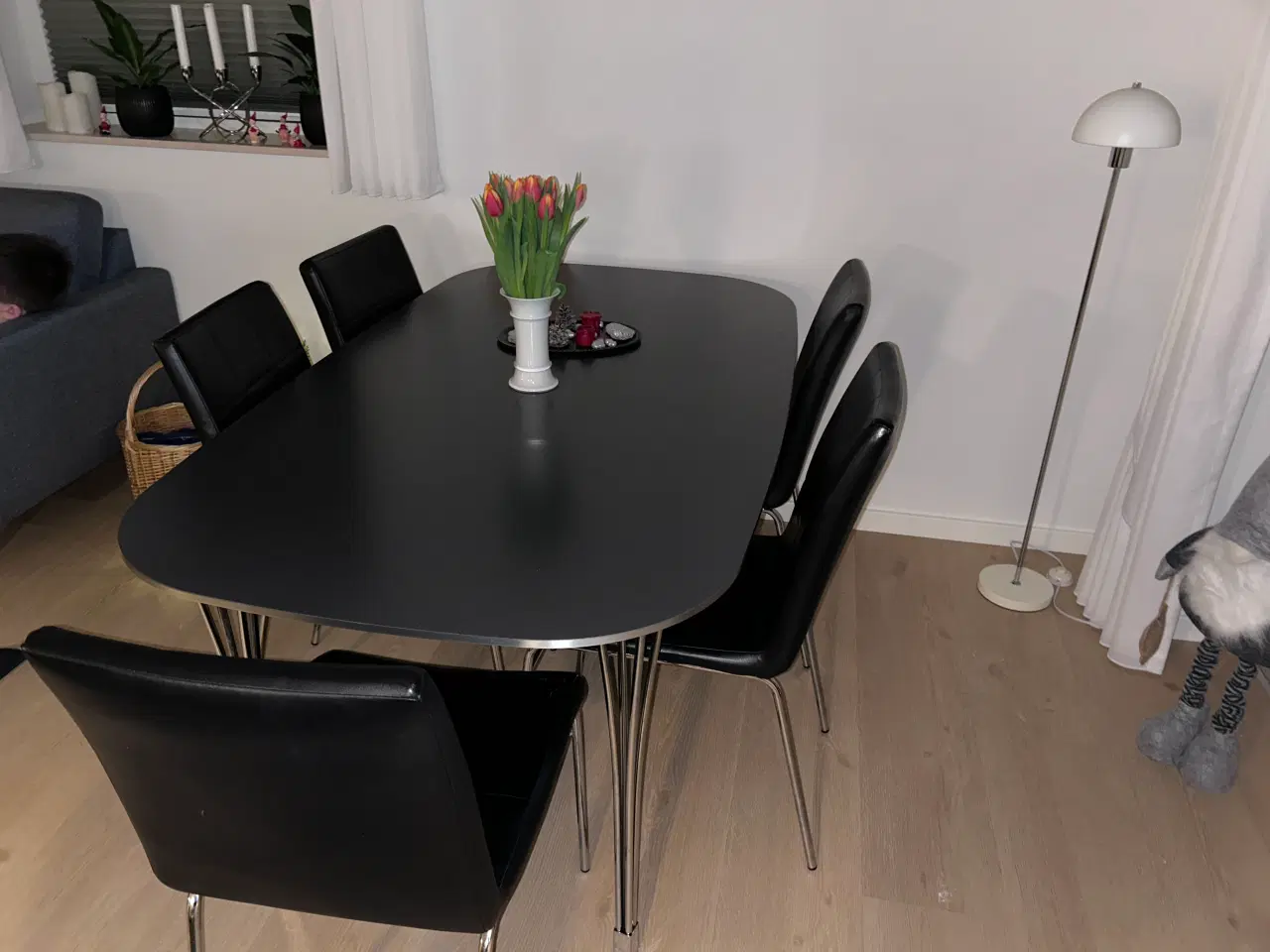 Billede 3 - Flot spisebordssæt i klassisk design – Superellips