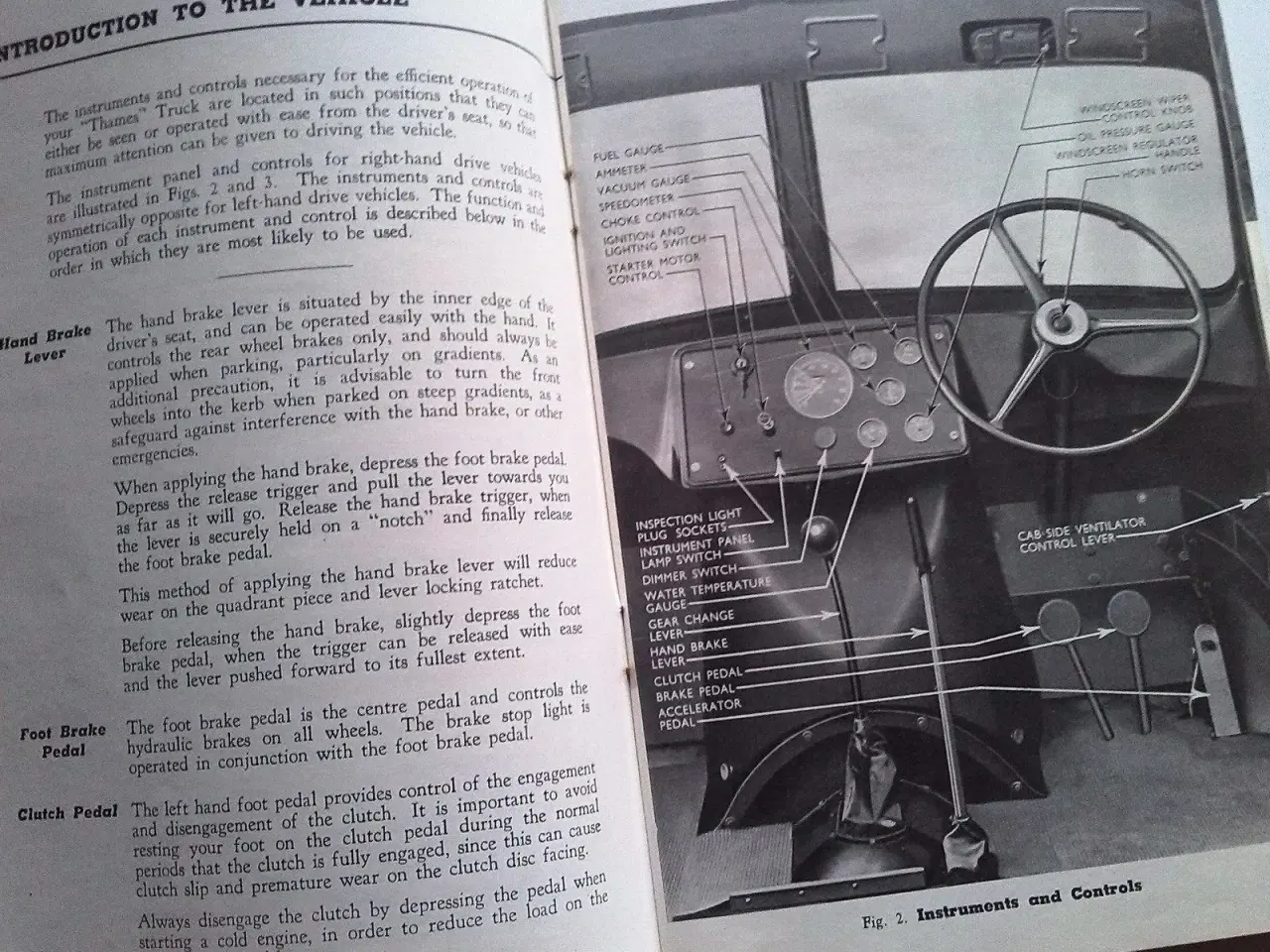 Billede 6 - 1951 Thames Instruktions bog 