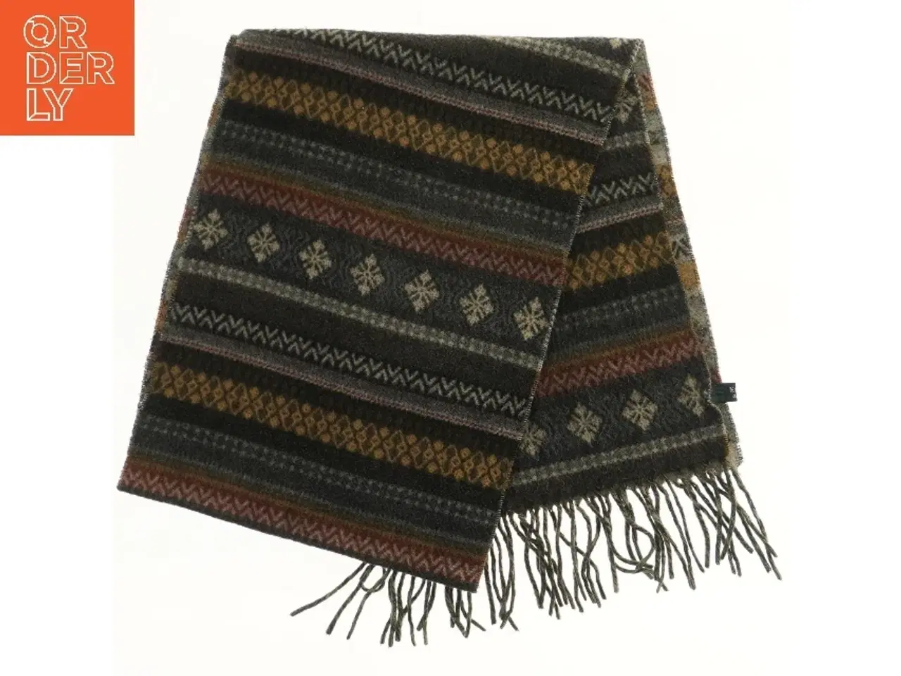 Billede 2 - Cashmere Tørklæde med mønster fra Keith (str. 160x30 cm)