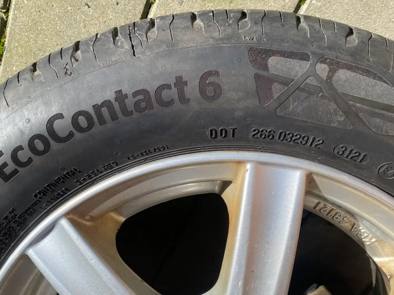 Billede 3 - Alufælge Fiat Panda/Fiat 500/Ford Ka 175/65/14”