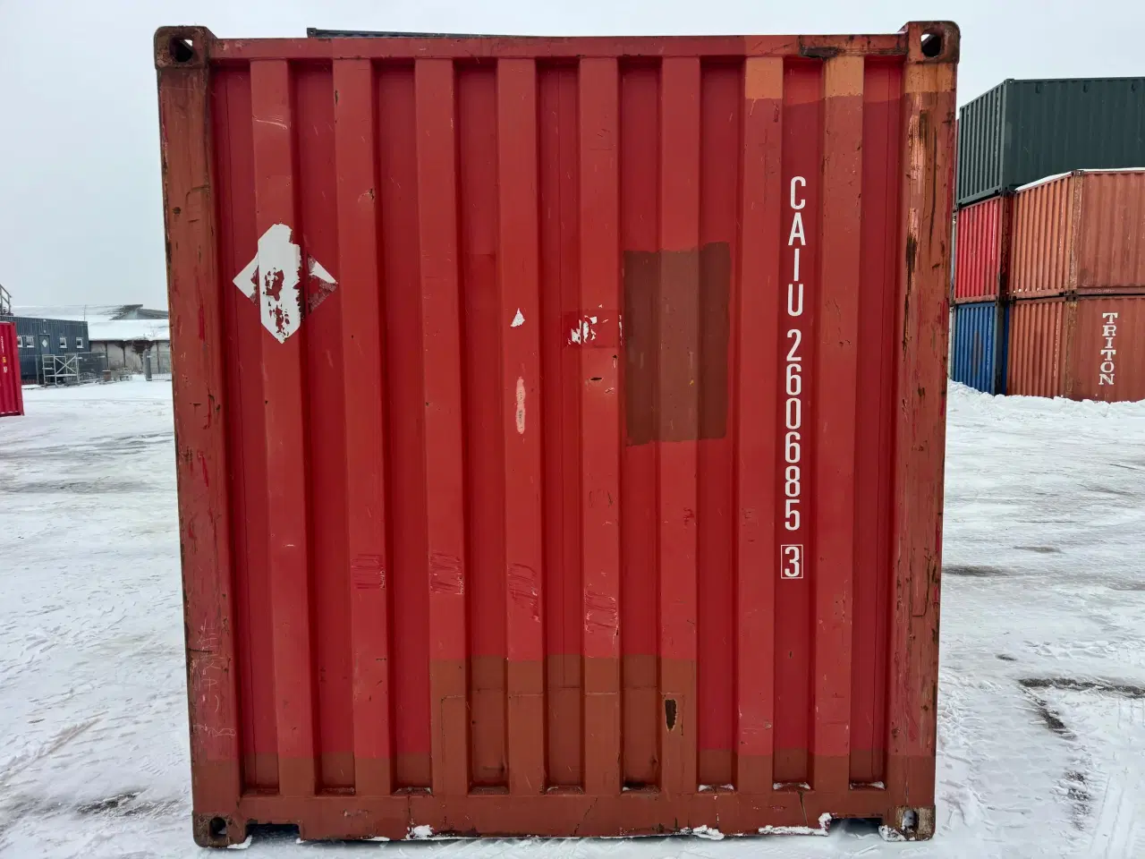 Billede 4 - Brugt 20 fods Isoleret Container-ID: CAIU 260685-3