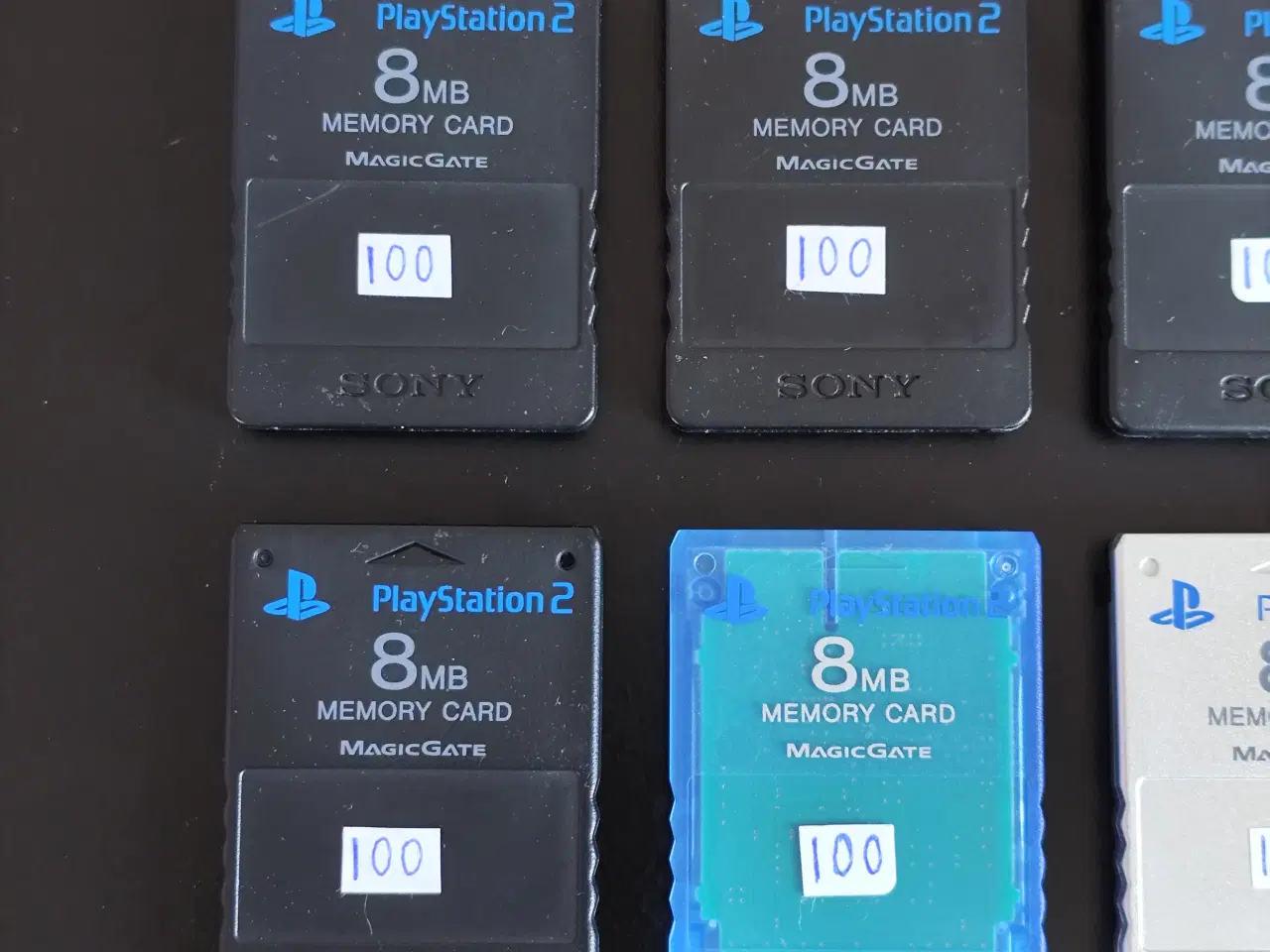 Billede 2 - Originale Sony PS2 Memory Cards